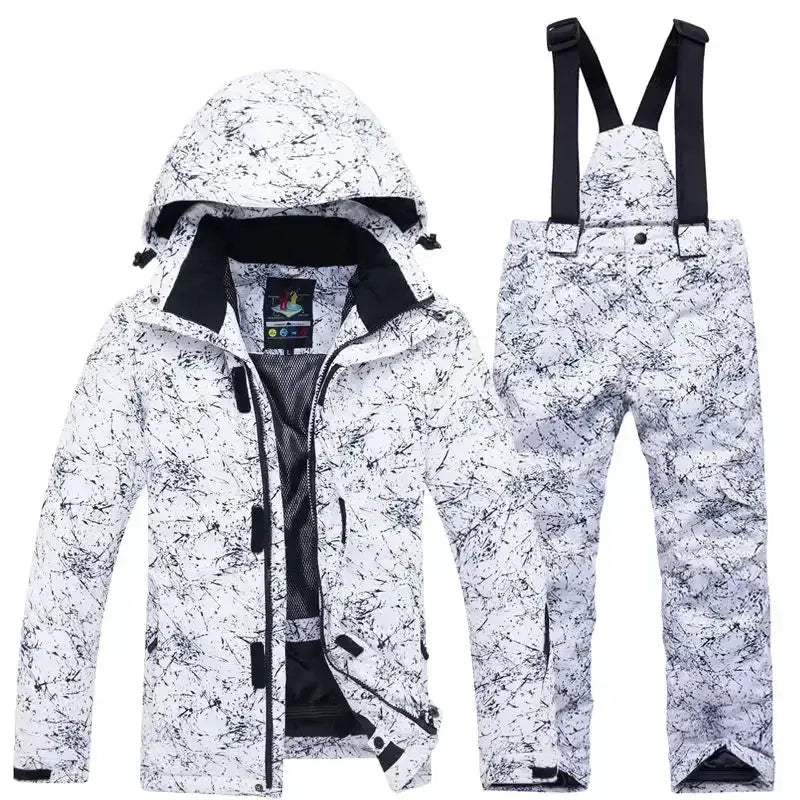 Kids Snow Suit Waterproof Windproof Winter Ski Outfit - Image 6