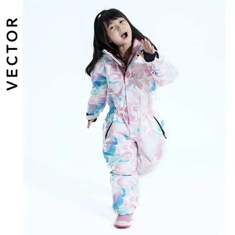 Kids Waterproof Winter Ski Jacket With Taped Seams - Image 3