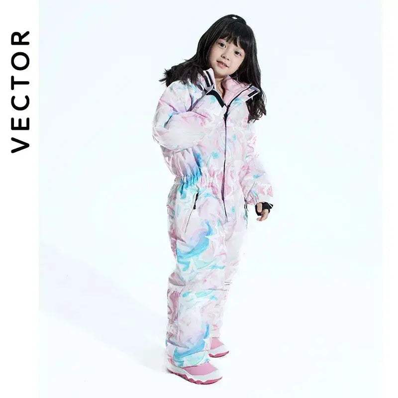 Kids Waterproof Winter Ski Jacket With Taped Seams - Image 6