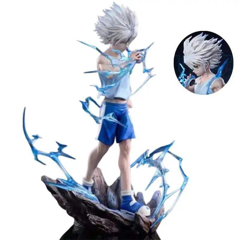 Killua Zoldyck Anime Figure, Lightning Thunder Godspeed Hunter X Hunter HxH Manga Action Figure PVC 23 cm - Image 4