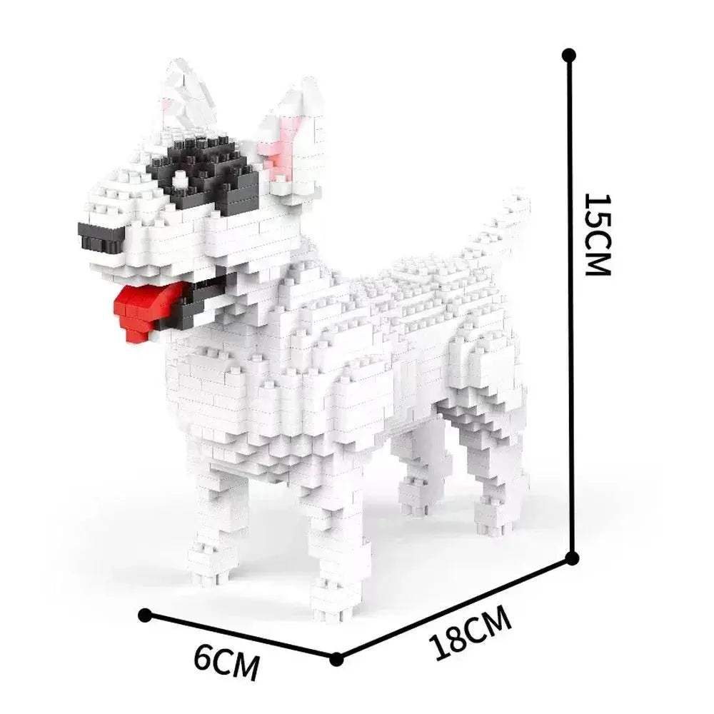 Dog Building Blocks Set For Kids And Adults Educational Display - Image 9