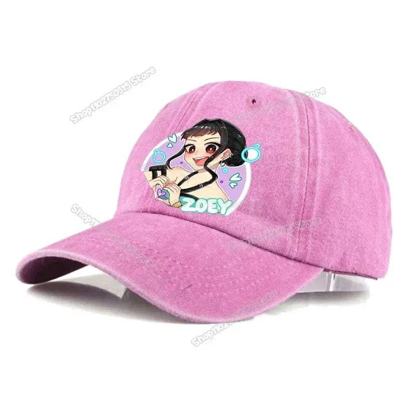 KPop Demon Hunters Retro Washed Baseball Cap Snapback For Women - Image 12