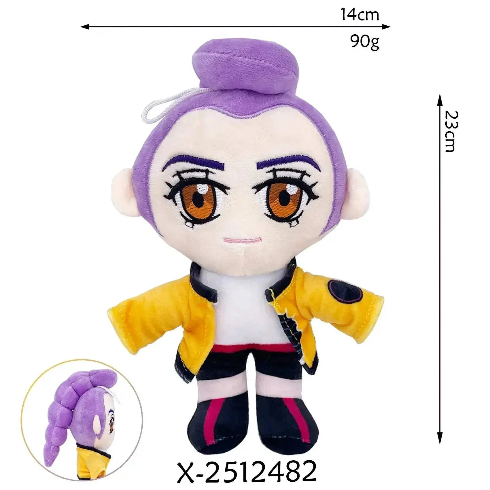 Kpop Demon Hunters Tiger Plush Toy Soft Plushie For Fans - Image 8