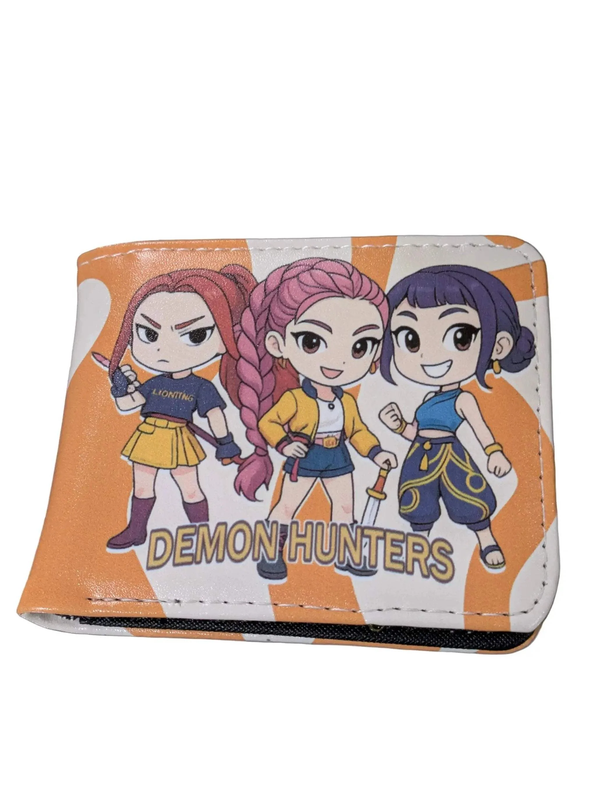 Kpop Demon Hunters Wallet With Adorable Chibi Trio