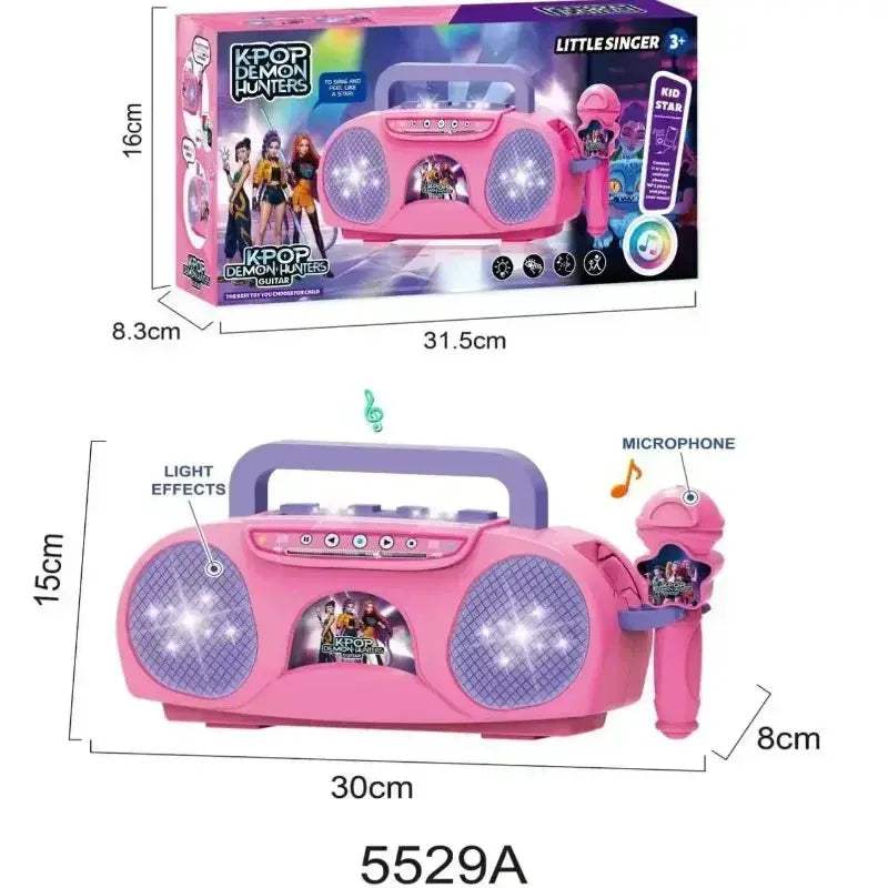 Kpop Demon Music Microphone Toy With Lights and Songs - Image 3