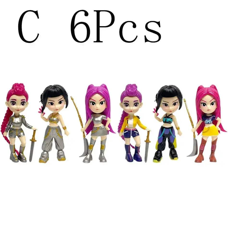Kpop Demon Hunter Action Figure PVC Desktop Decor Display - Image 5