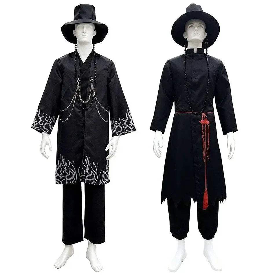 Kpop Jinu Demon Saja Cosplay Costume For Kids And Adults - Image 2
