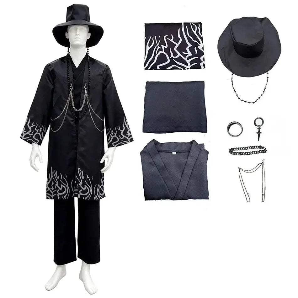 Kpop Jinu Demon Saja Cosplay Costume For Kids And Adults - Image 8