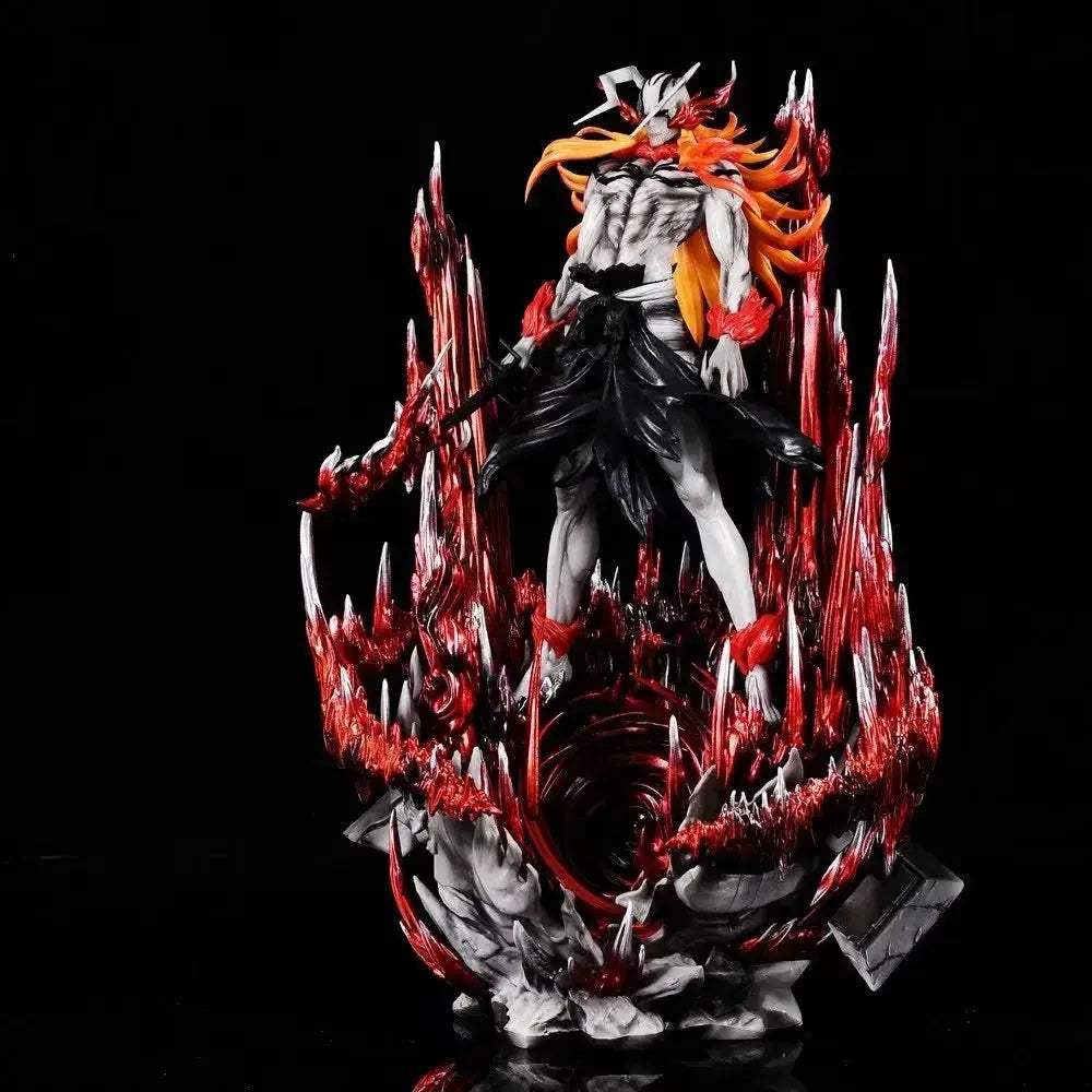 Kurosaki Ichigo and Ulquiorra Cifer Anime Figures, Bleach Espada Vasto Lorde Hallow Figurines - Image 3
