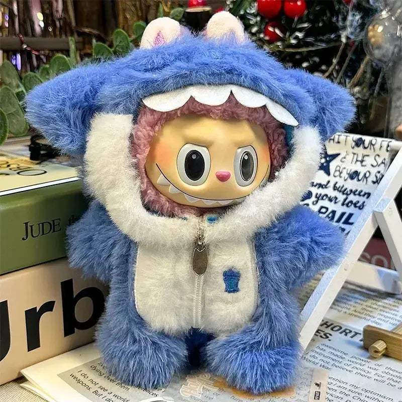 Labubu Doll Clothes Set For 17cm Plush Dolls Animal Style - Image 3