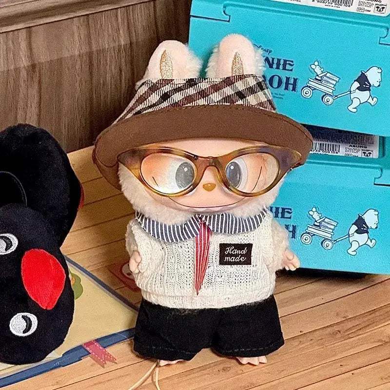 Labubu Doll Clothes Set Nine Styles Cute For 17cm Dolls - Image 3