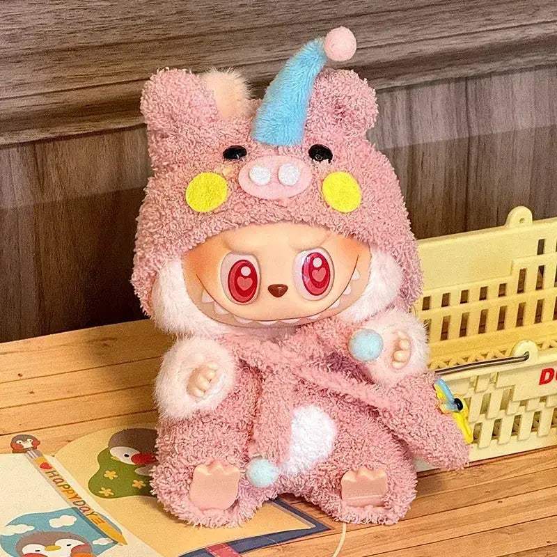 Labubu Doll Clothes Set Nine Styles Cute For 17cm Dolls - Image 7