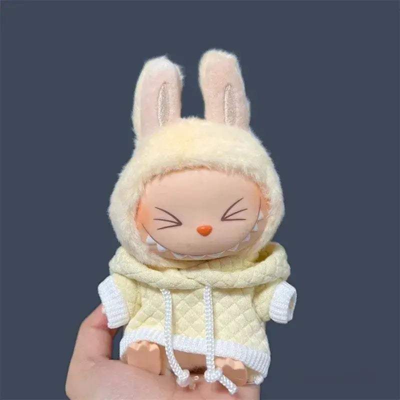 Labubu Doll Clothes Set With Cozy Sweater For 17cm Doll - Image 6