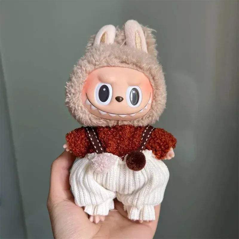 Labubu Plush Doll Clothes Set Keeps 17cm Mini Doll Stylish - Image 4
