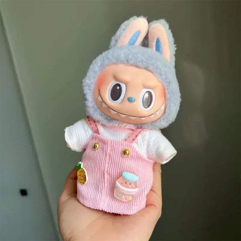 Labubu Plush Doll Clothes Set Keeps 17cm Mini Doll Stylish - Image 9