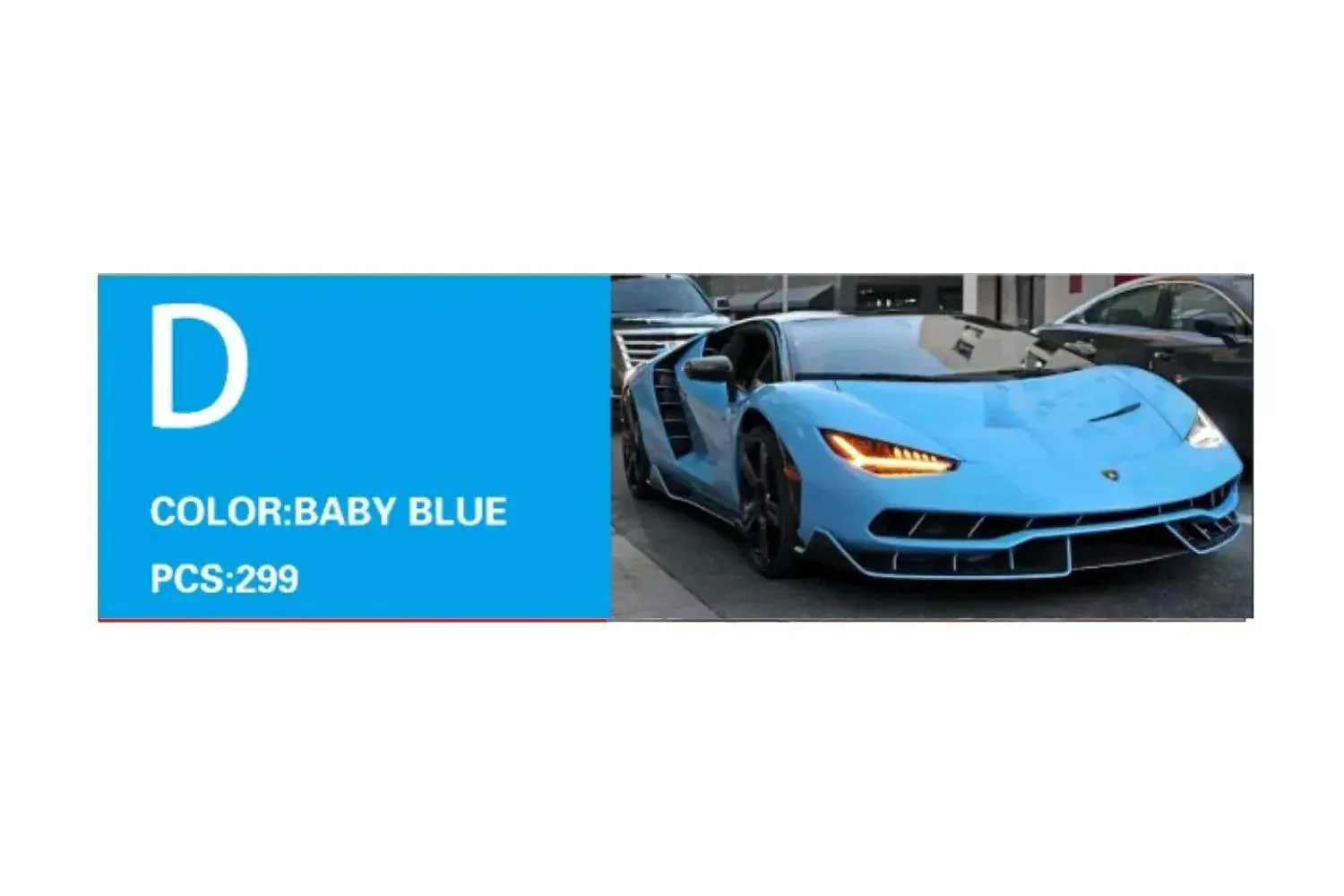 Lamborghini Centenario LP7704 1:64 Scale Model Car Limited Edition - Image 5