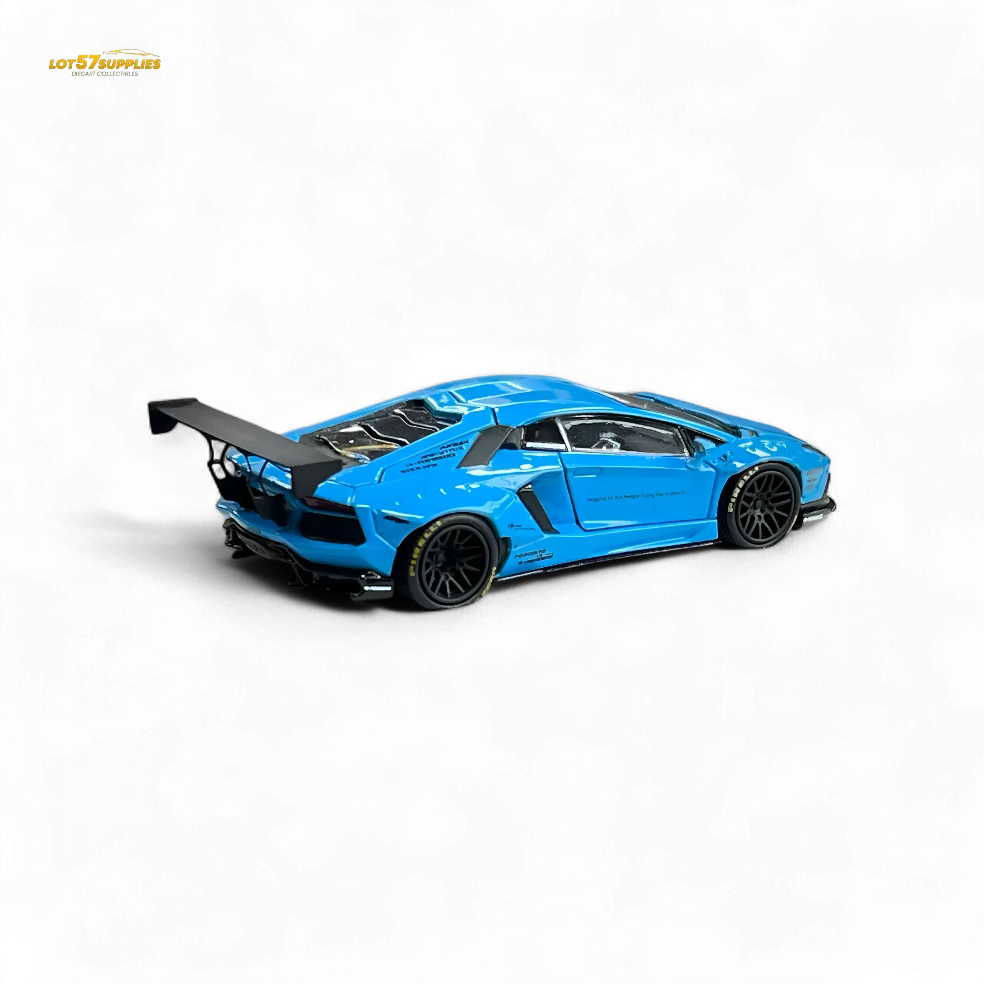 Pgm Lamborghini LP700-4 BB Blue 1:64 - Image 3