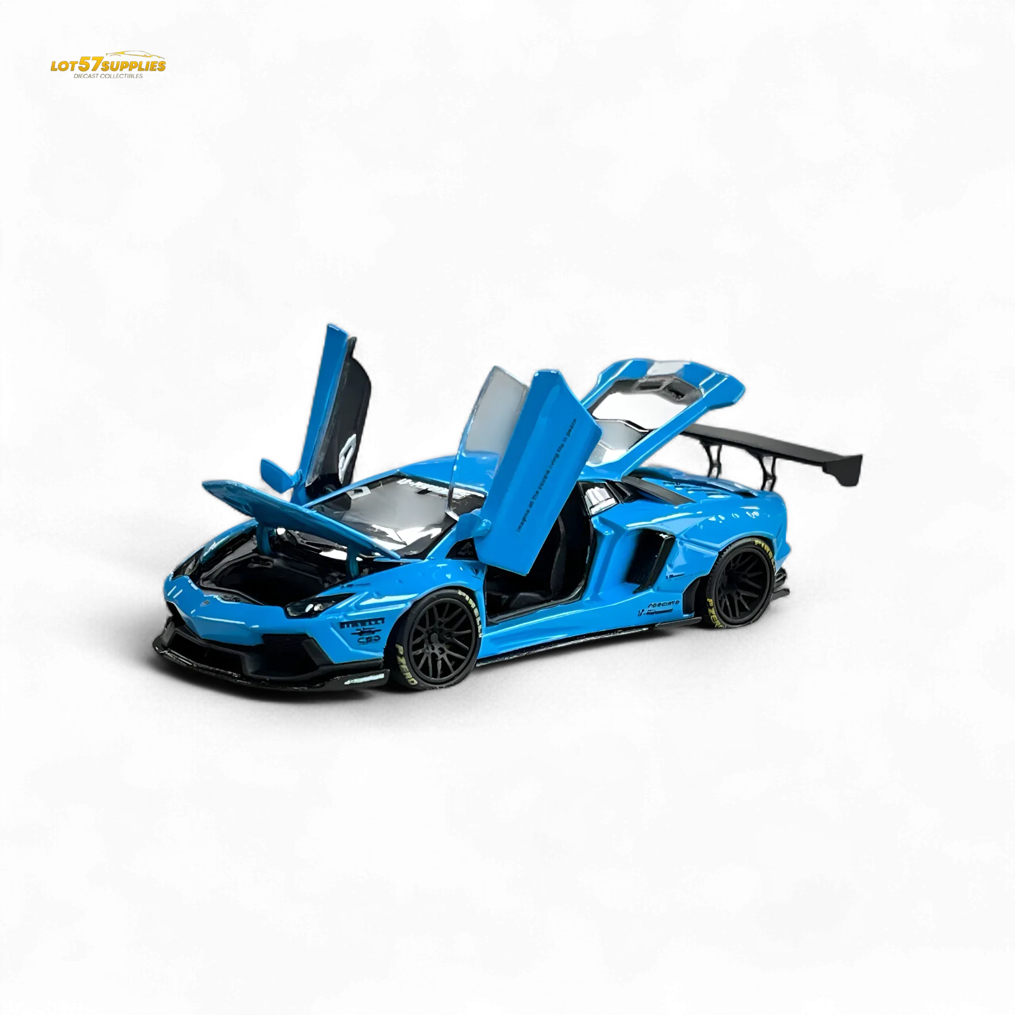 Pgm Lamborghini LP700-4 BB Blue 1:64 - Image 7