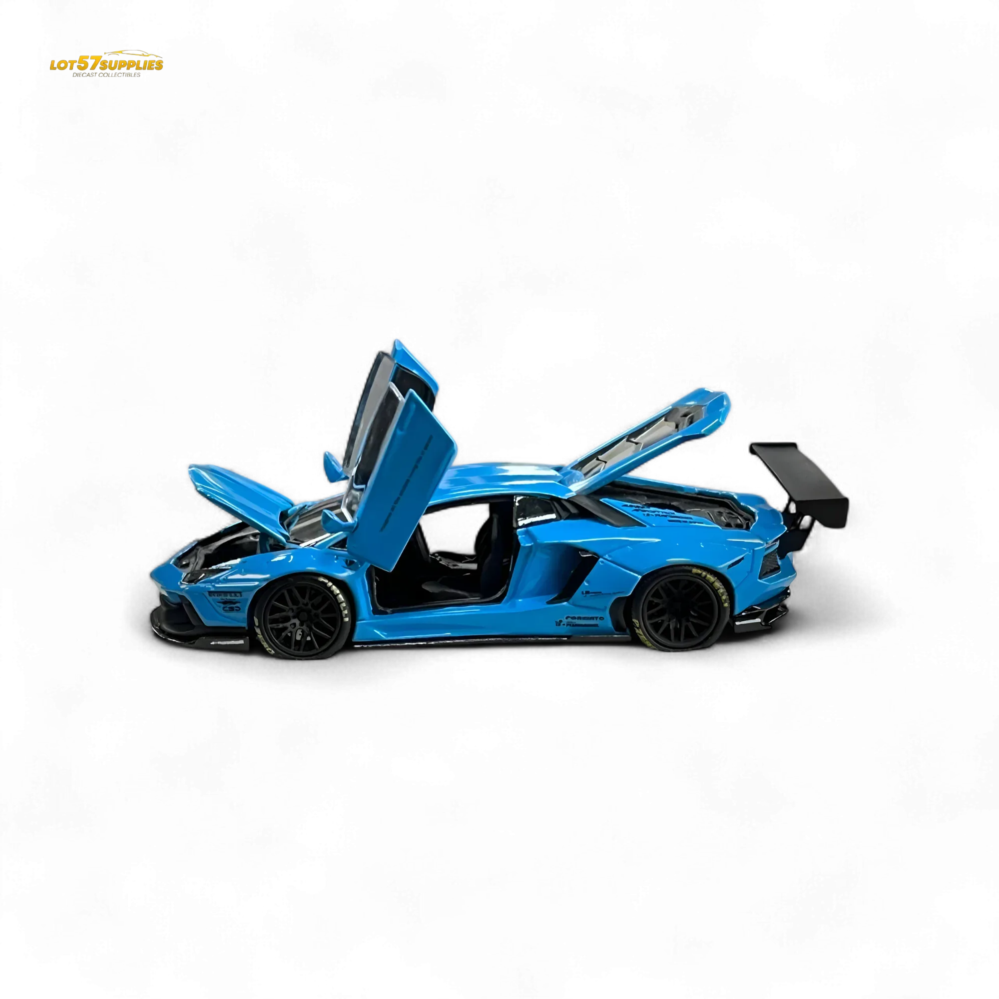 Pgm Lamborghini LP700-4 BB Blue 1:64 - Image 8