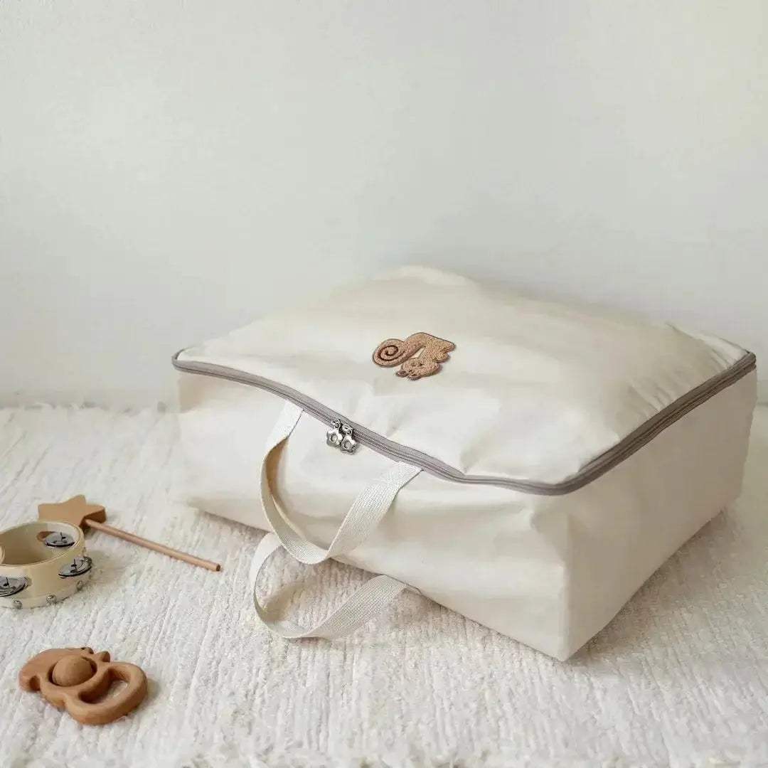 Large Capacity Diaper Bag With Waterproof Organizer - Image 3