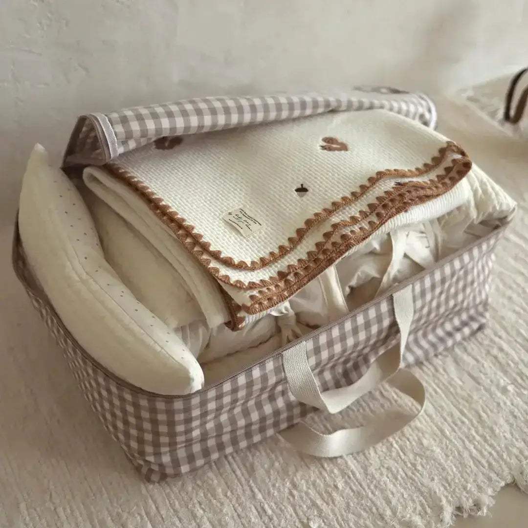 Large Capacity Diaper Bag With Waterproof Organizer - Image 5