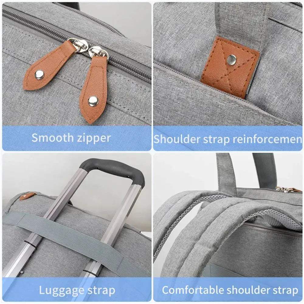Large Diaper Bag Backpack for Moms and Dads With Organizer - Image 5