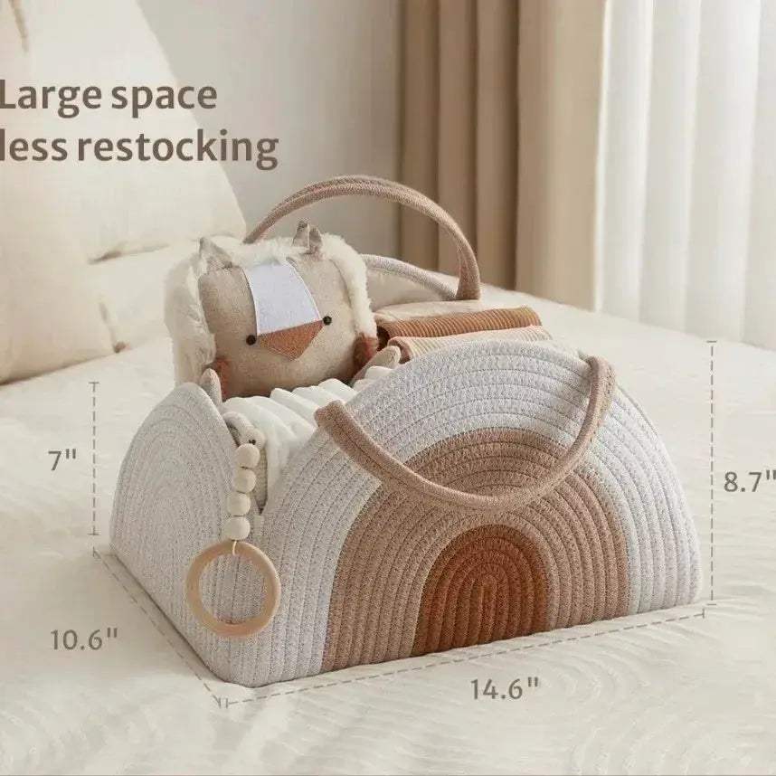 Large Diaper Organizer Bag With High Capacity Storage - Image 4
