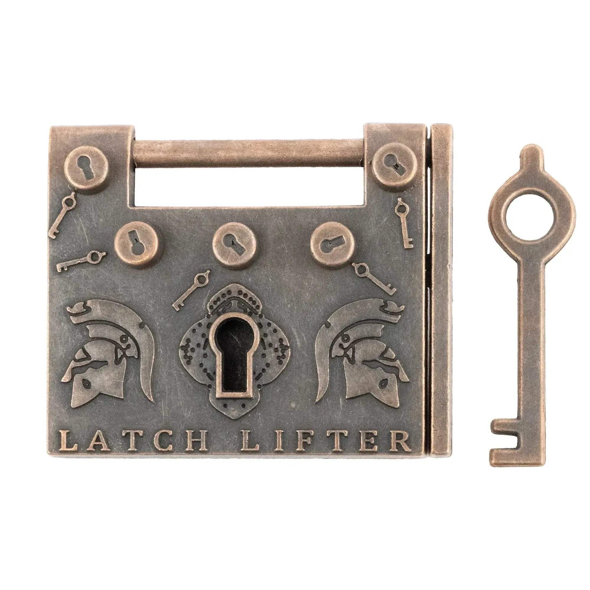 Latch Lifter Trick Lock - Unlock Roman Ingenuity with This Clever Historical Puzzle - Image 2