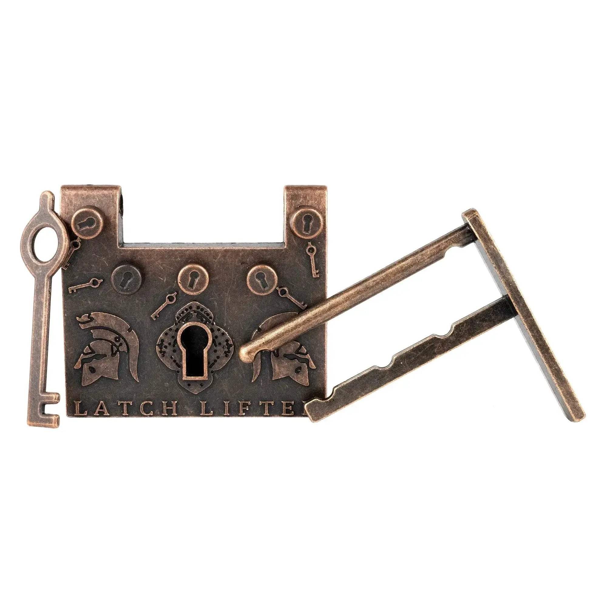 Latch Lifter Trick Lock - Unlock Roman Ingenuity with This Clever Historical Puzzle - Image 3