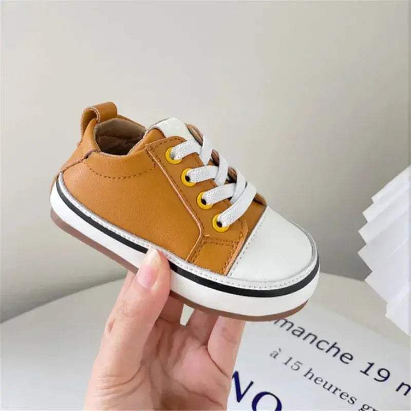 Leather Baby Shoes Barefoot Soft Sole for Toddlers - Image 7