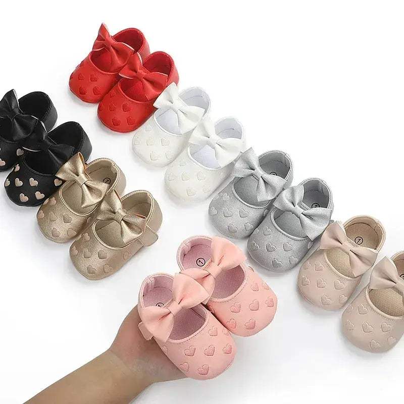 Leather Baby Shoes First Walkers Unisex Waterproof Multicolor - Image 2