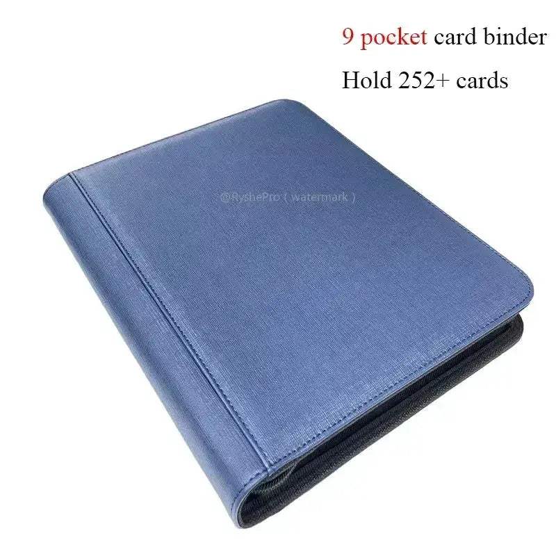 Leather TCG Binder With 4 Pockets Holds 112 Toploaders - Image 11