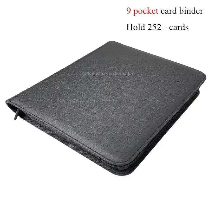 Leather TCG Binder With 4 Pockets Holds 112 Toploaders - Image 15
