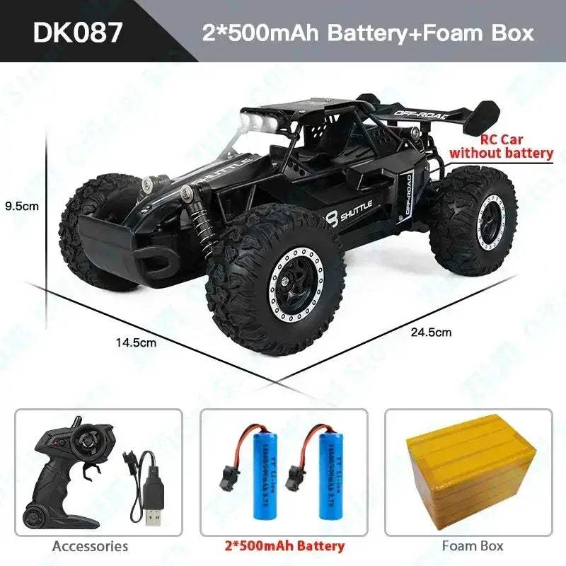 LED Lights RC Car 2WD Off Road Remote Control Vehicle - Image 15