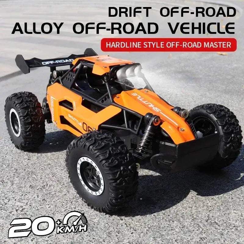 LED Lights RC Car 2WD Off Road Remote Control Vehicle - Image 2