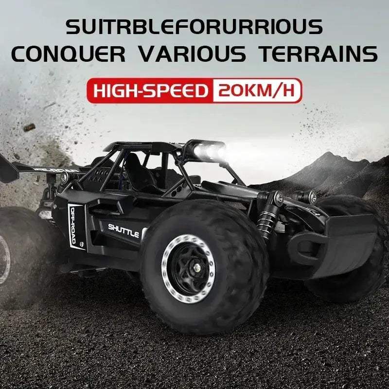 LED Lights RC Car 2WD Off Road Remote Control Vehicle - Image 5
