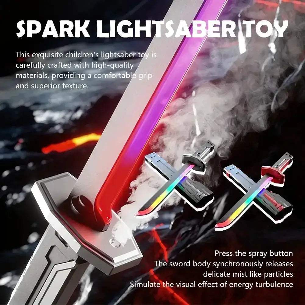 LED Lightsaber Toy With Sound For Safe Kids Fun Play