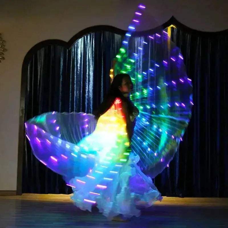 LED Wings Light Up Costume for Stage Performances Dancers - Image 3