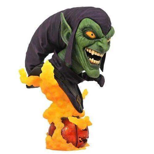 Legends in 3D Marvel Green Goblin 1/2 Scale Resin Bust - Image 3