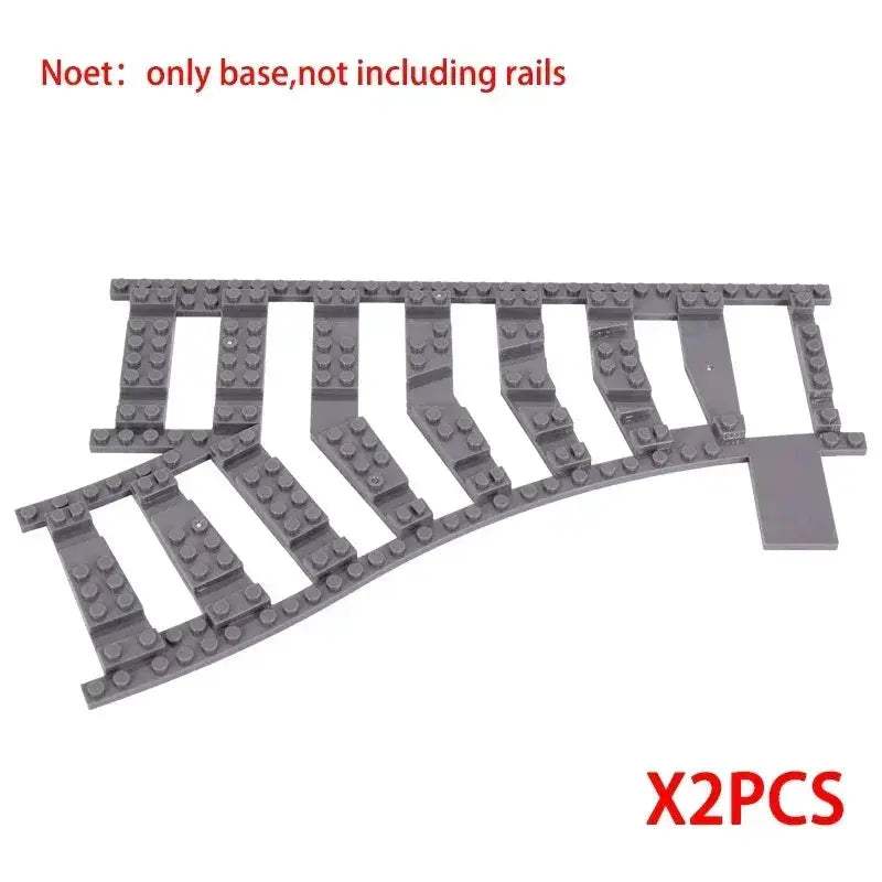 LEGO Compatible Train Tracks Set for Creative City Builds - Image 13