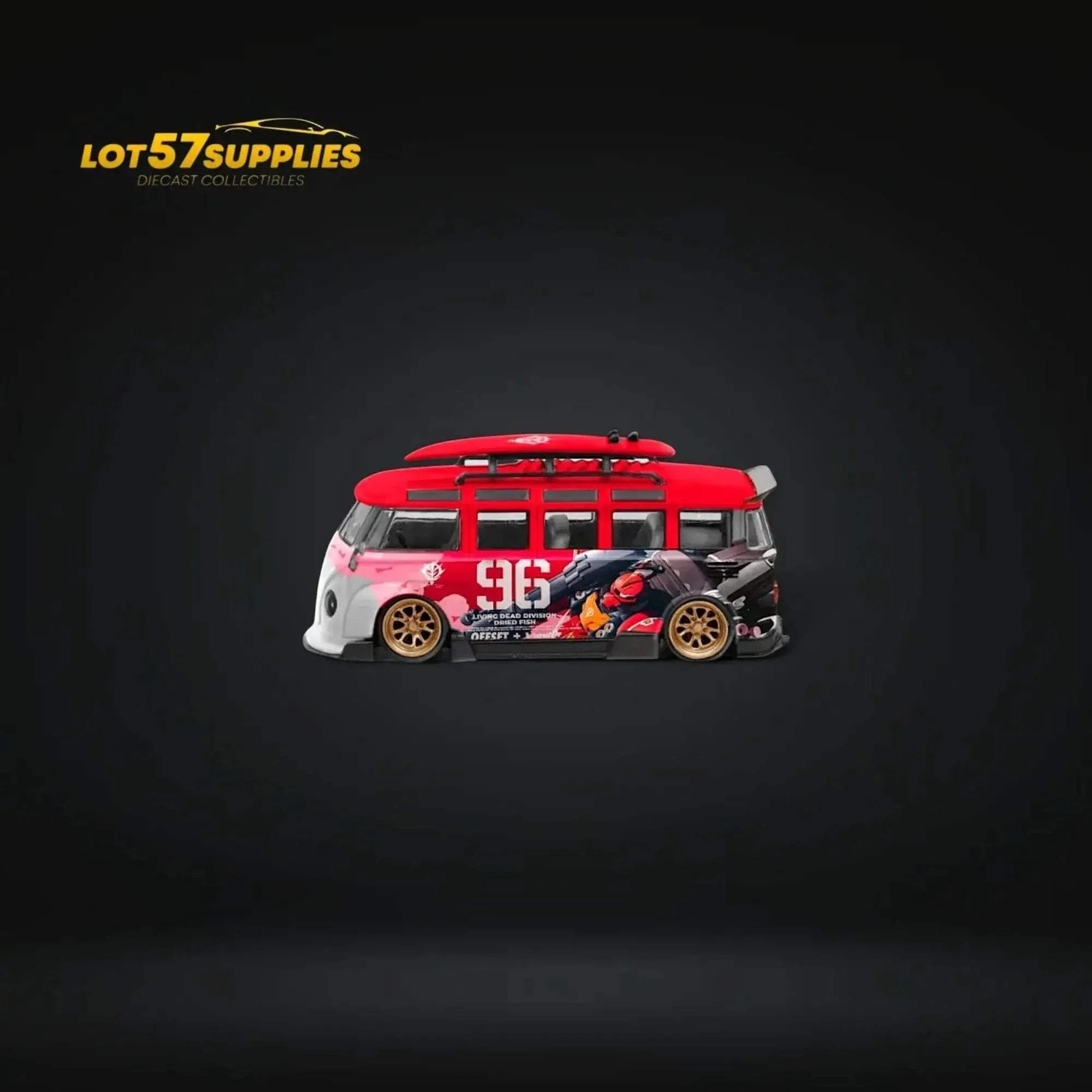 LF Model Volkswagen T1 Kombi WideBody Akiba #96 Livery 1:64 - Image 2