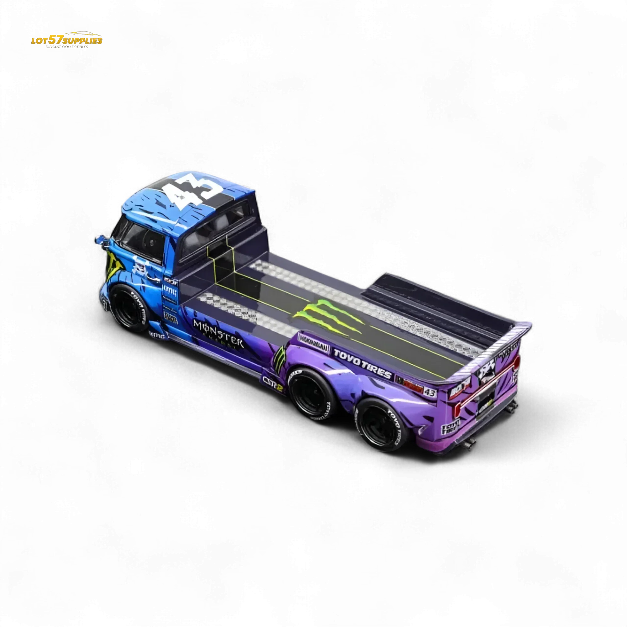 Liberty 64 VW Trailer Monster Livery Diecast Limited Edition - Image 6