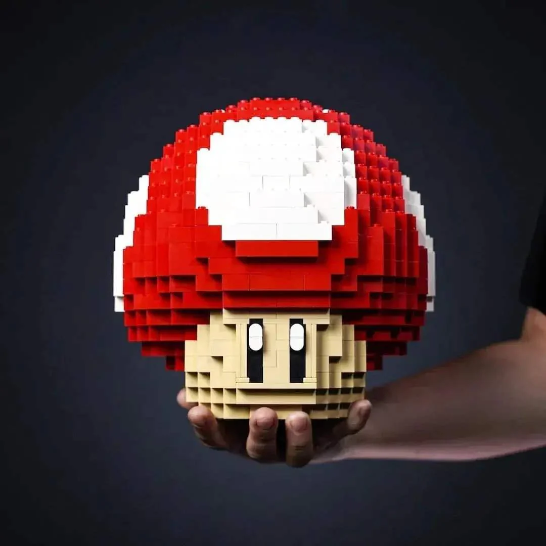 Life-Sized Red Mushroom - Image 2