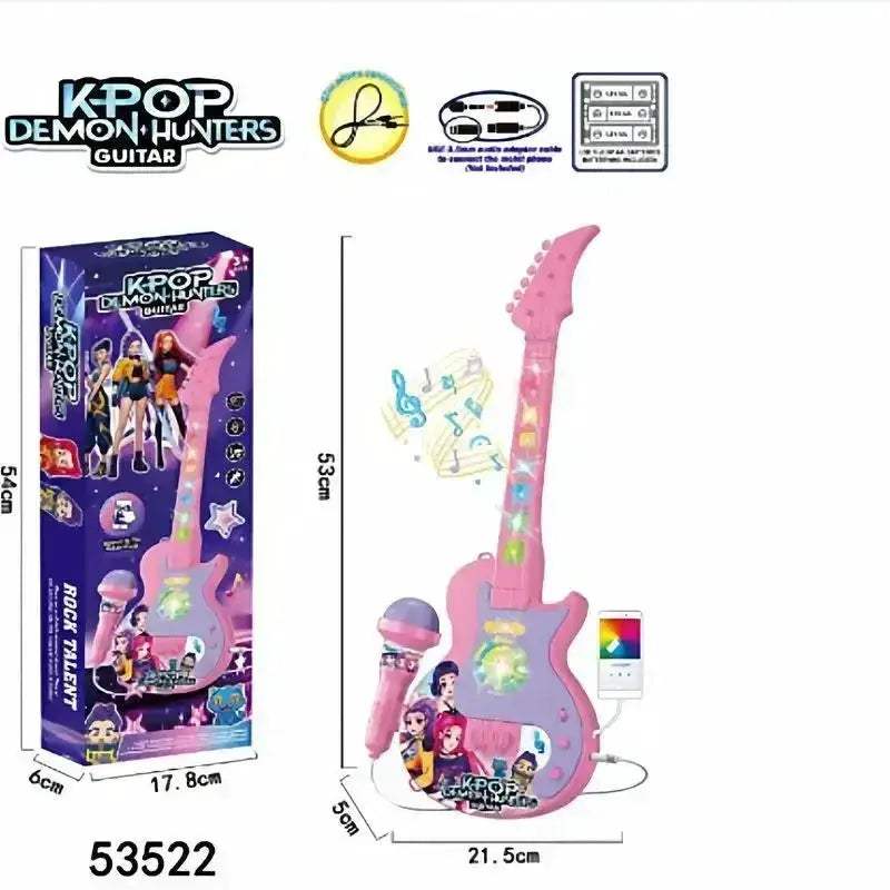 Light Up Karaoke Microphone Toy For Kids With Songs - Image 10