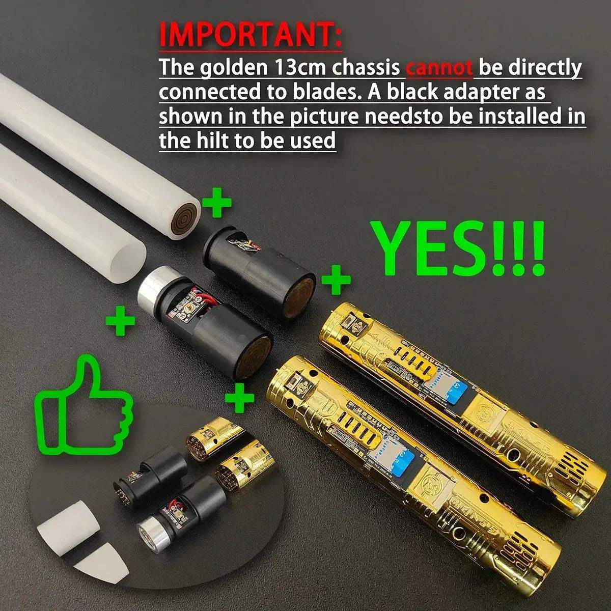 Lightsaber Kit With Proffie Soundboard And Customizable RGB NeoPixel - Image 6