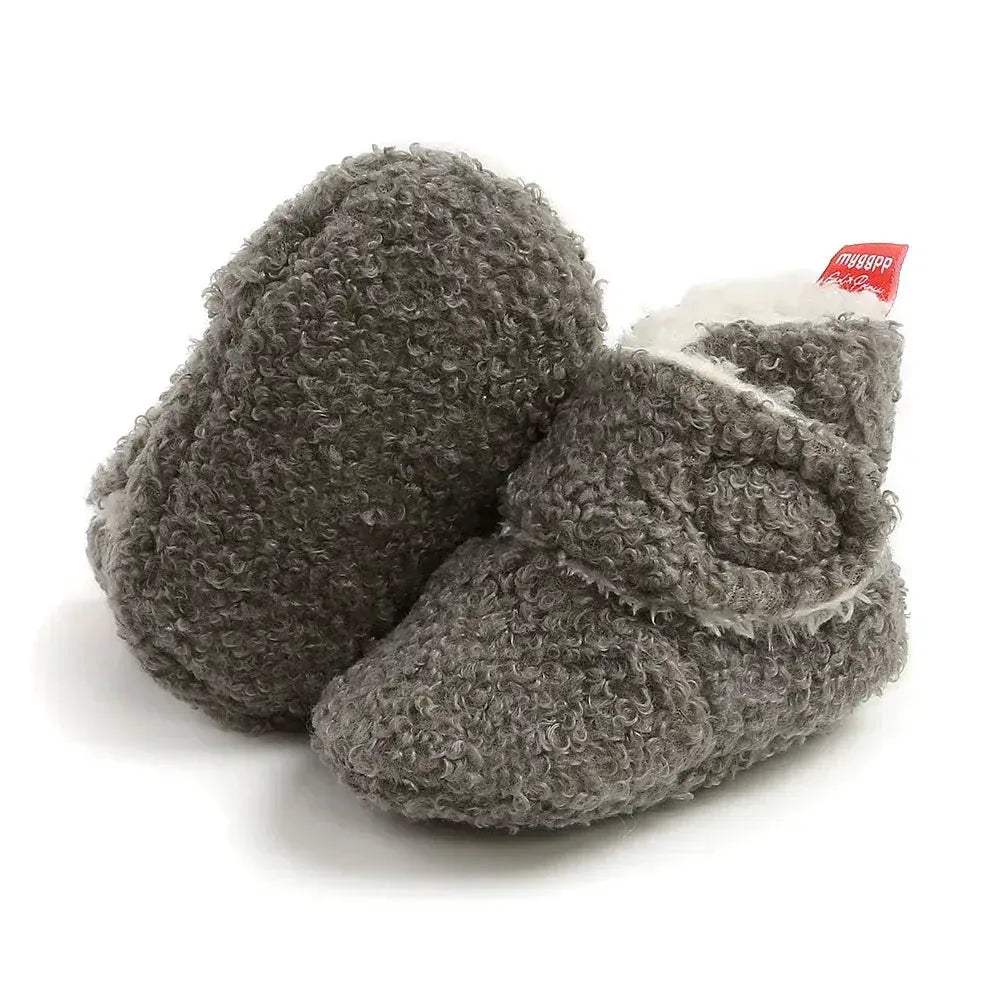 Lightweight Anti Slip Baby Shoes First Walkers Cotton Booties - Image 12