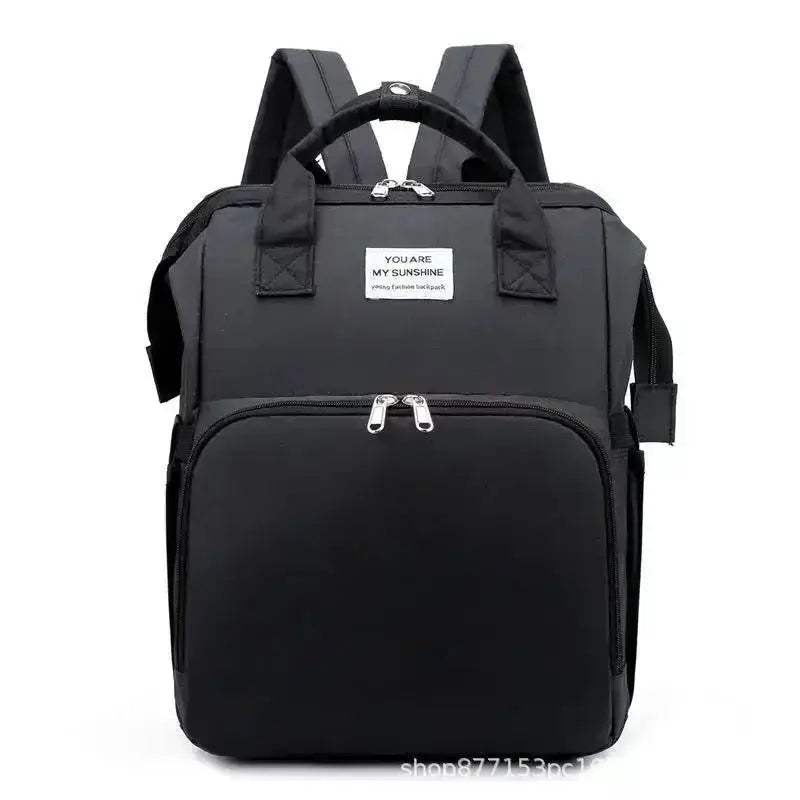 Lightweight Folding Crib Diaper Bag With Large Capacity - Image 11
