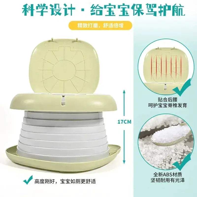 Lightweight Portable Kids Travel Potty With Cartoon Design - Image 5