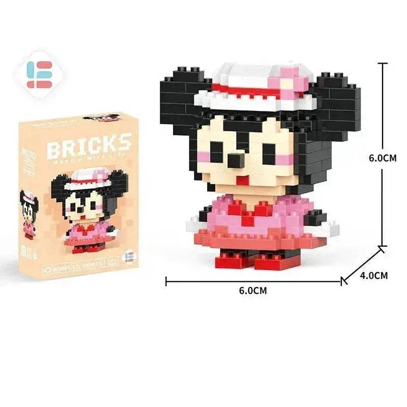 LiLo Stitch Toys Building Blocks Pikachu Anime Cartoon Character Model Puzzles - Image 12