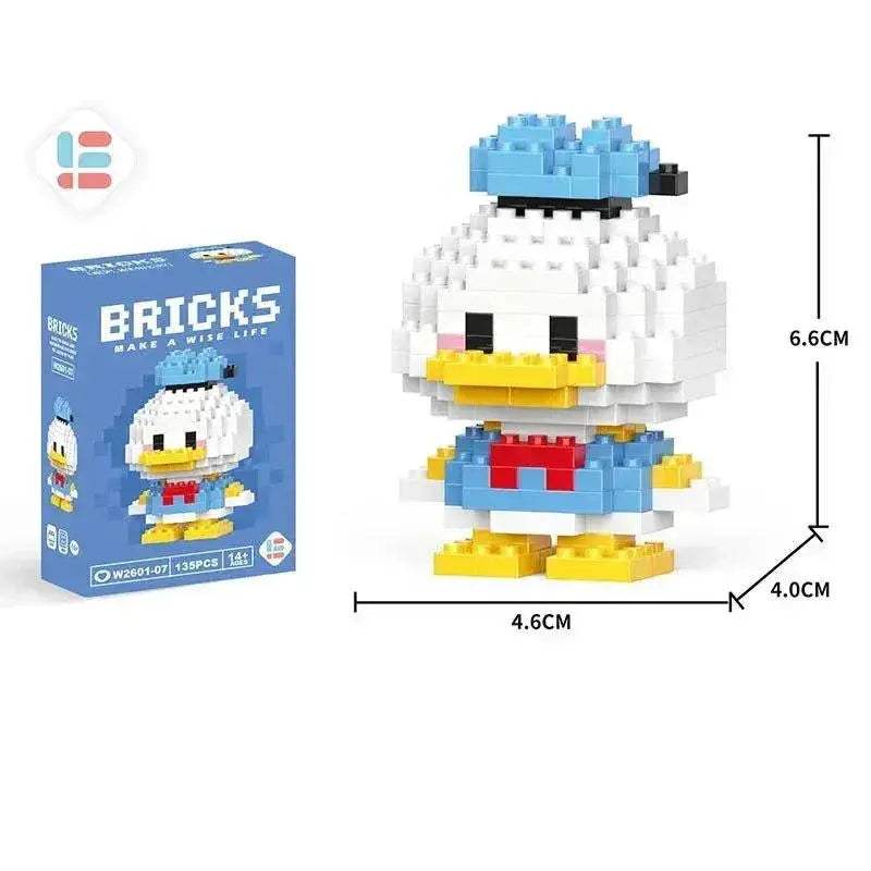 LiLo Stitch Toys Building Blocks Pikachu Anime Cartoon Character Model Puzzles - Image 13